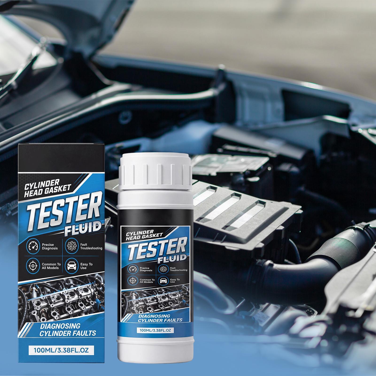 Auto Repair Shops - Exhaust Leak Detector Solution Cylinder head