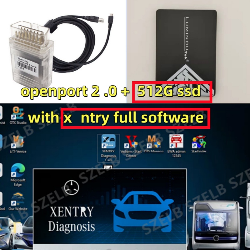 Auto Repair Shop Diagnostics - Xentry newest full diagnostic software for