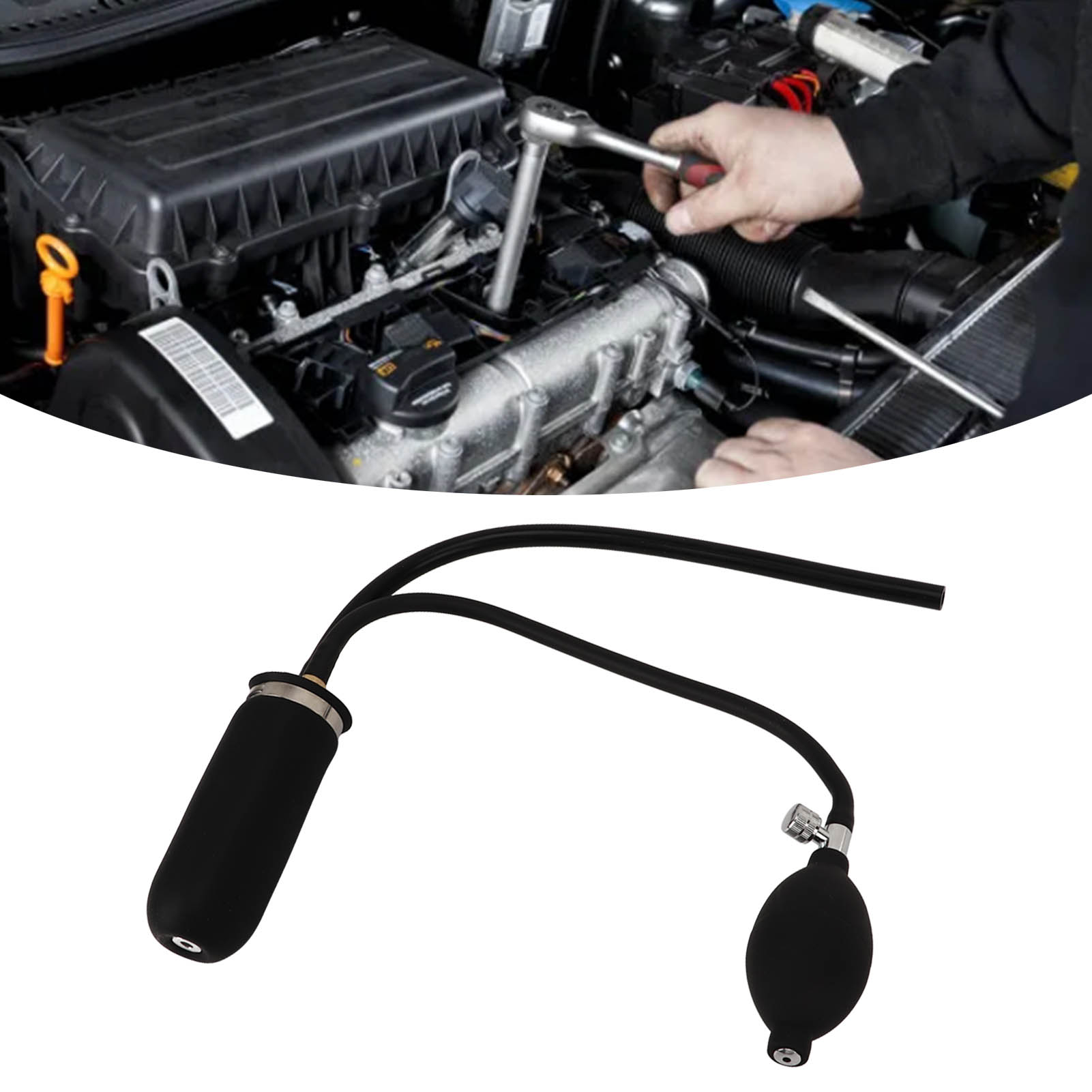 Smoke Leak Detector - Universal Car Easy Intake Adapter Smoke