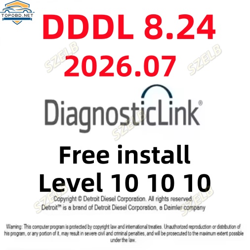 Auto Repair Shop Diagnostics - Newest 2026.07 DDDL 8.24 Level 10