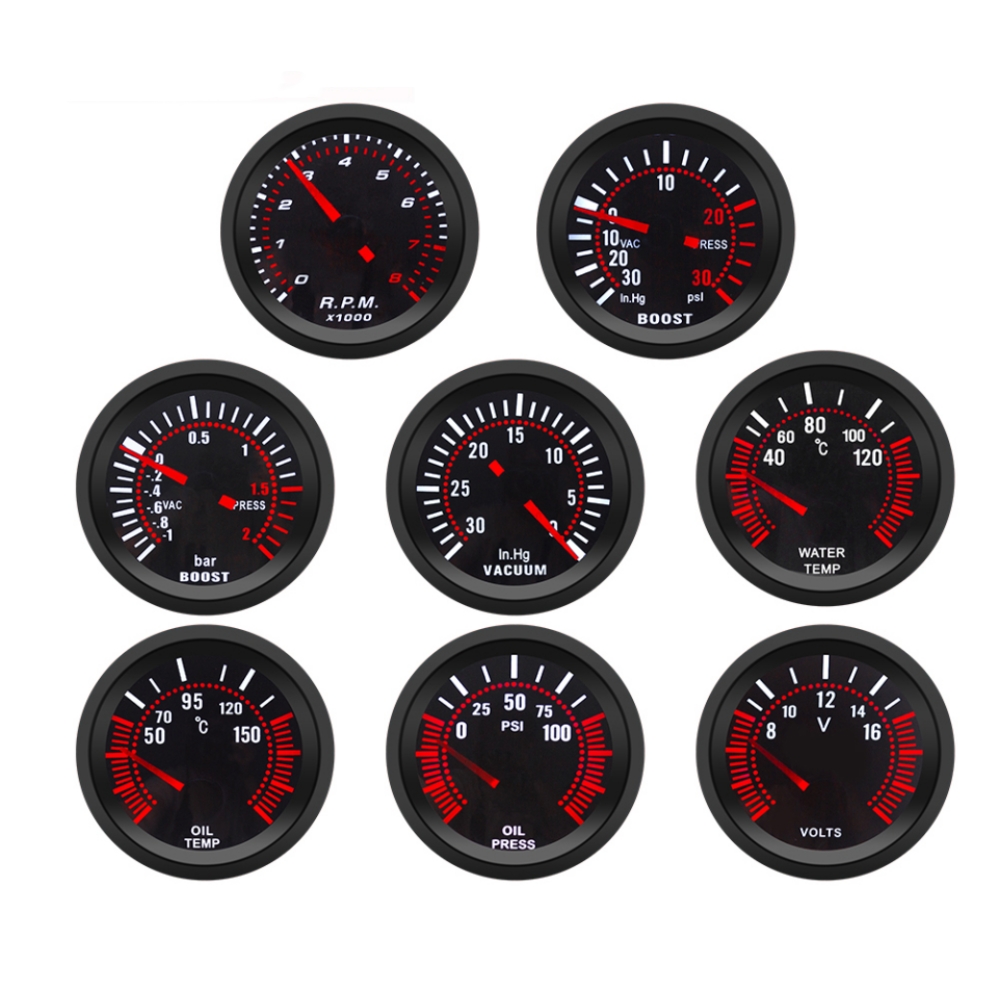 2″ 52mm Tachometer RPM Boost G - Smoke Leak Detector ulasan dan harga