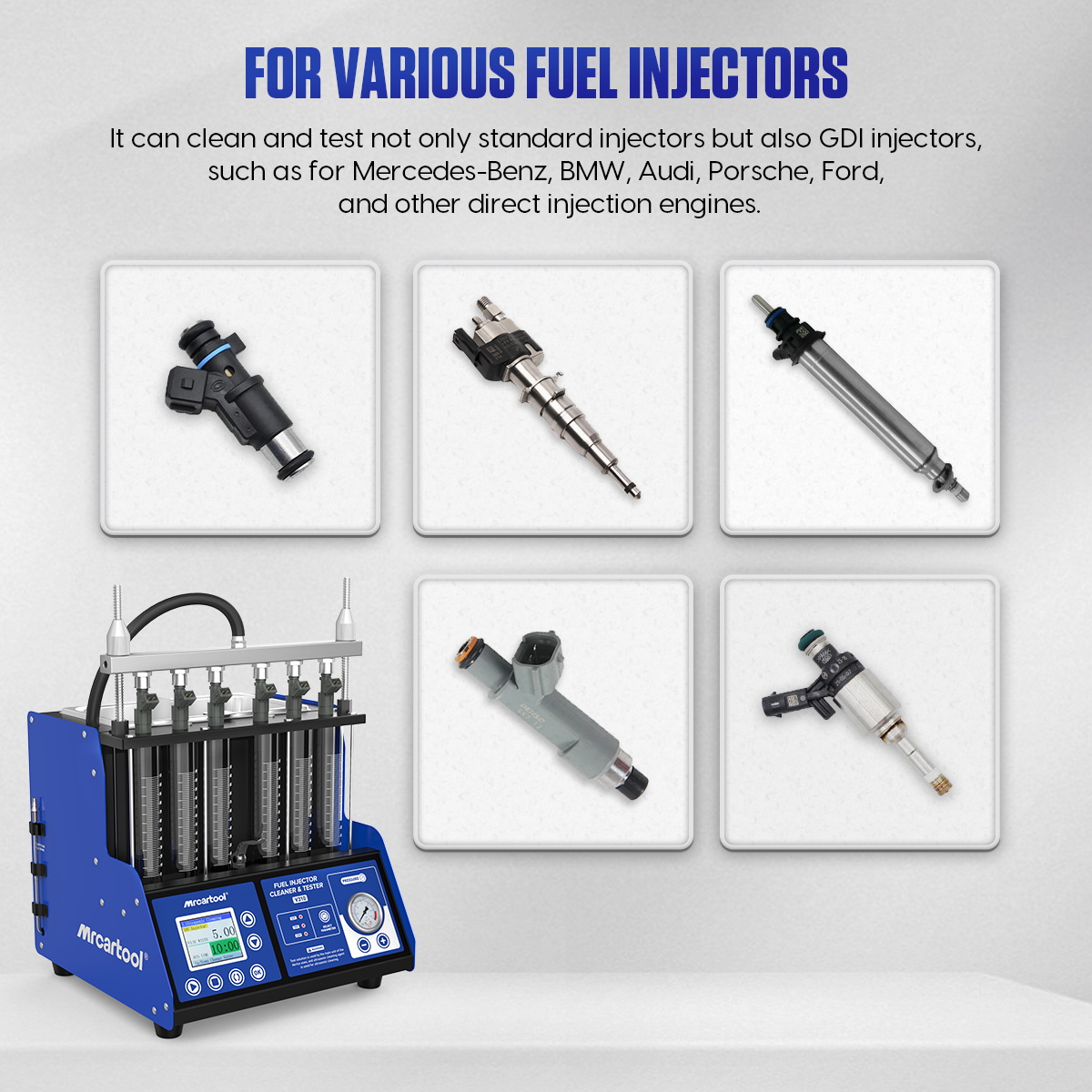 MR CARTOOL V310 Fuel Injector  - Fuel Injector Tester ulasan dan harga