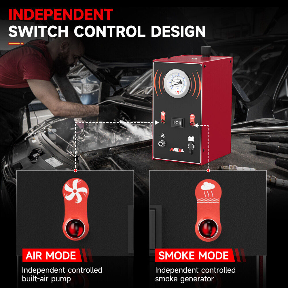 ANCEL S200 EVAP Smoke Leak Det - Smoke Leak Detector ulasan dan harga