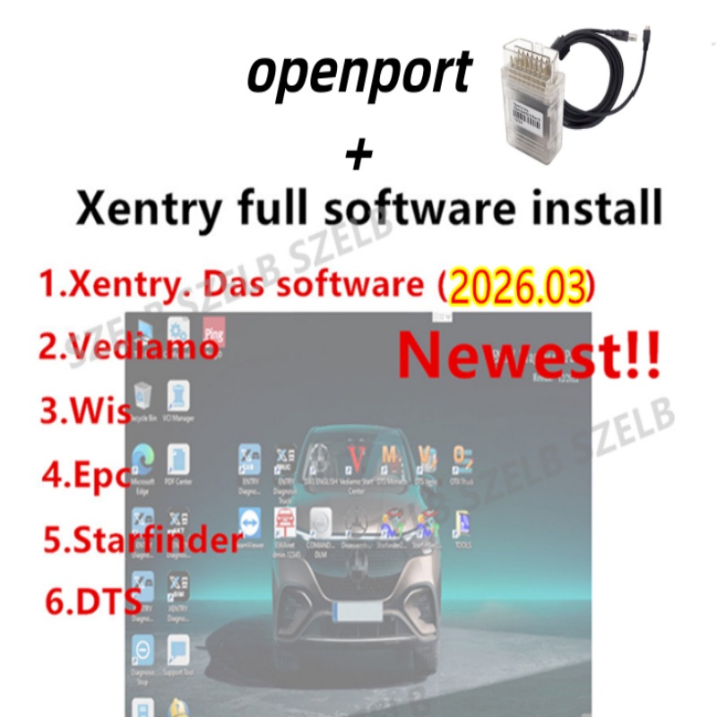 Xentry newest full diagnostic  - Auto Repair Shop Diagnostics ulasan dan harga
