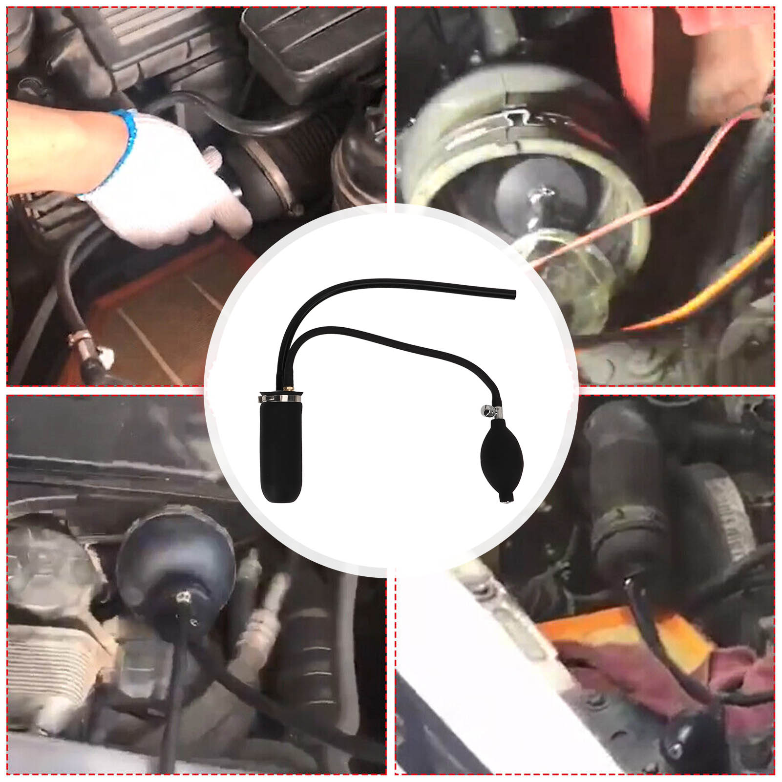 Universal Car Easy Intake Adap - Smoke Leak Detector ulasan dan harga