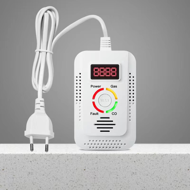 Natural Gas Detector 2in1 And  - Smoke Leak Detector ulasan dan harga