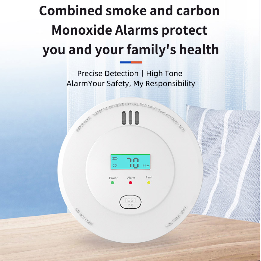 10 years Smoke & Carbon Monoxi - Smoke Leak Detector ulasan dan harga