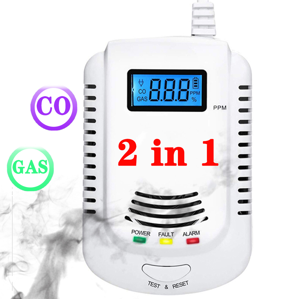 New CO Leak Detector 2-in-1 Ca - Smoke Leak Detector ulasan dan harga